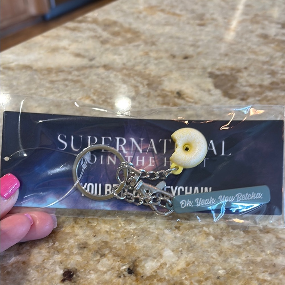 Supernatural Donna Keychain